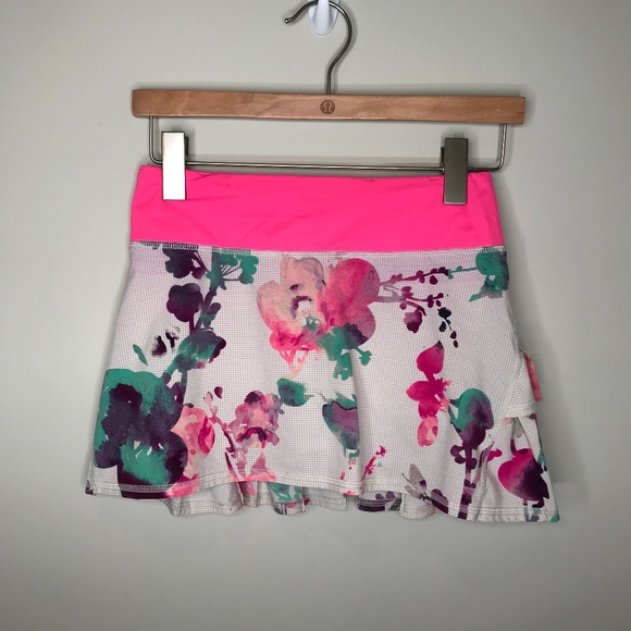 Lululemon Pace Setter Skirt Blur Blossom Neon Pink - Picture 16 of 16